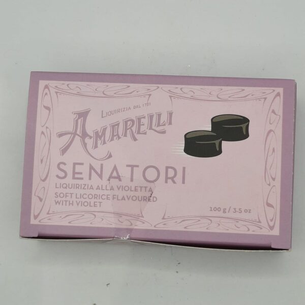 Amarelli Liquirizia Senatori alla Violetta
