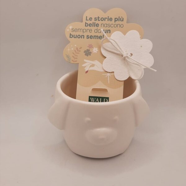 Wald Cache Pot Seminiamo Cagnolino