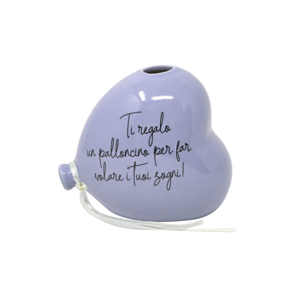 Wald Profumatore palloncino cuore colore lilla