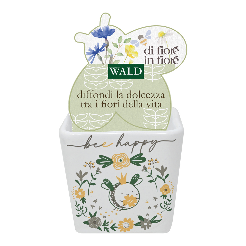 Wald Cachepot Be Happy